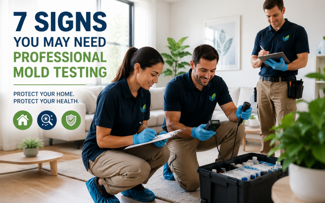 7 Signs You May Need Professional Mold Testing